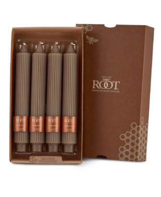 Grecian Collenette 9 Taper Candle Set 4 Piece - Portobello 48$
