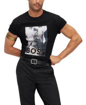 コットンインターロック Tシャツ MUHAMMAD ALIグラフィック