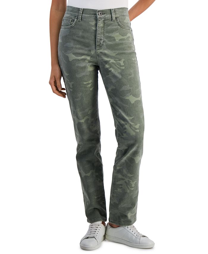 Petite camo jeans online
