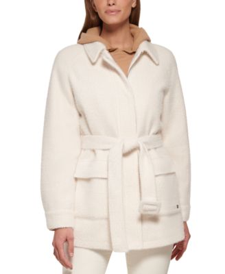 Belted Shirt Jacket, Created 