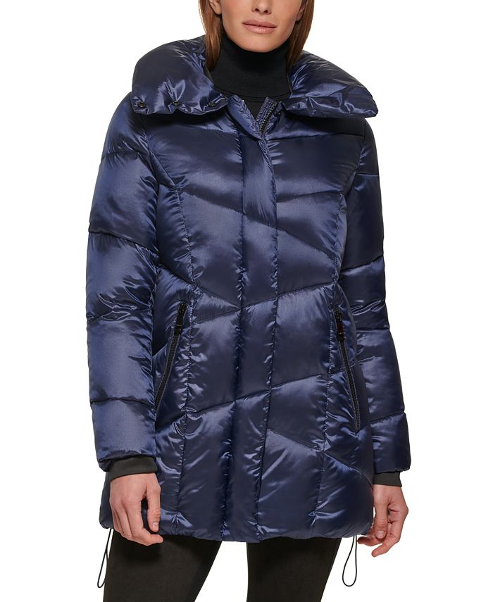 stout Produkt Arena Calvin Klein Women's Chevron Puffer Coat & Reviews - Coats & Jackets - Women  - Macy's