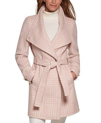 Circus Meestal web Calvin Klein Women's Asymmetrical Belted Wrap Coat, Created for Macy's &  Reviews - Coats & Jackets - Women - Macy's