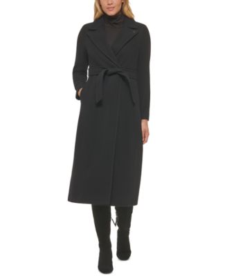 calvin klein petite belted coat