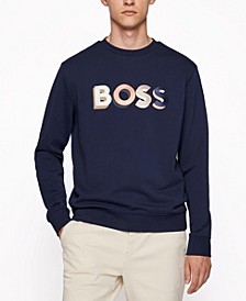 Men's Cotton-Terry Relaxed-Fit Sweatshirt