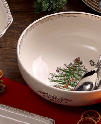 Christmas Tree Salad Serving Set of 2
