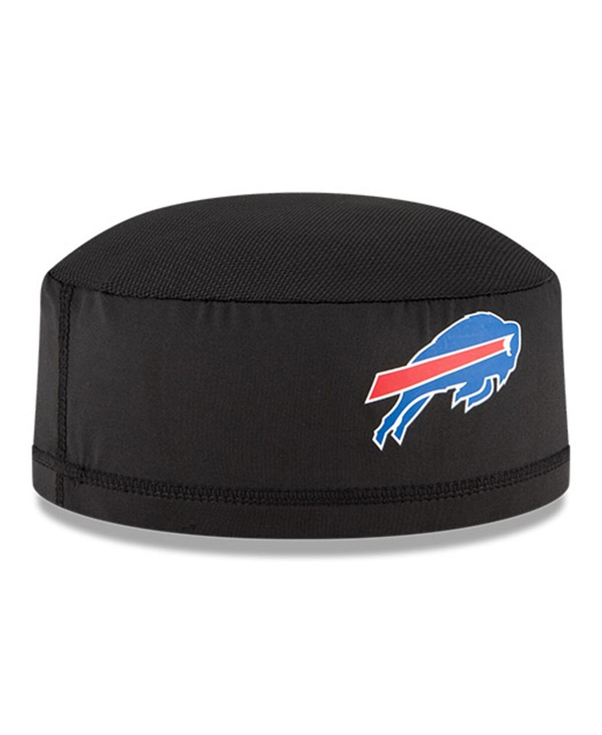New Era Men's Black Buffalo Bills Nfl Training Skully Cap In Black