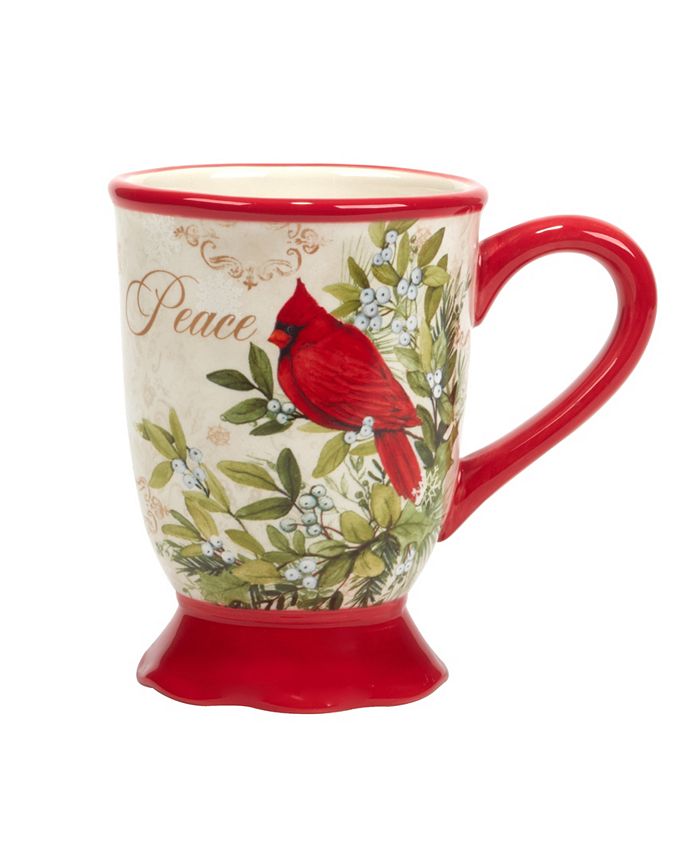 Certified International Winter's Medley 4 Piece Mug Set Macy's