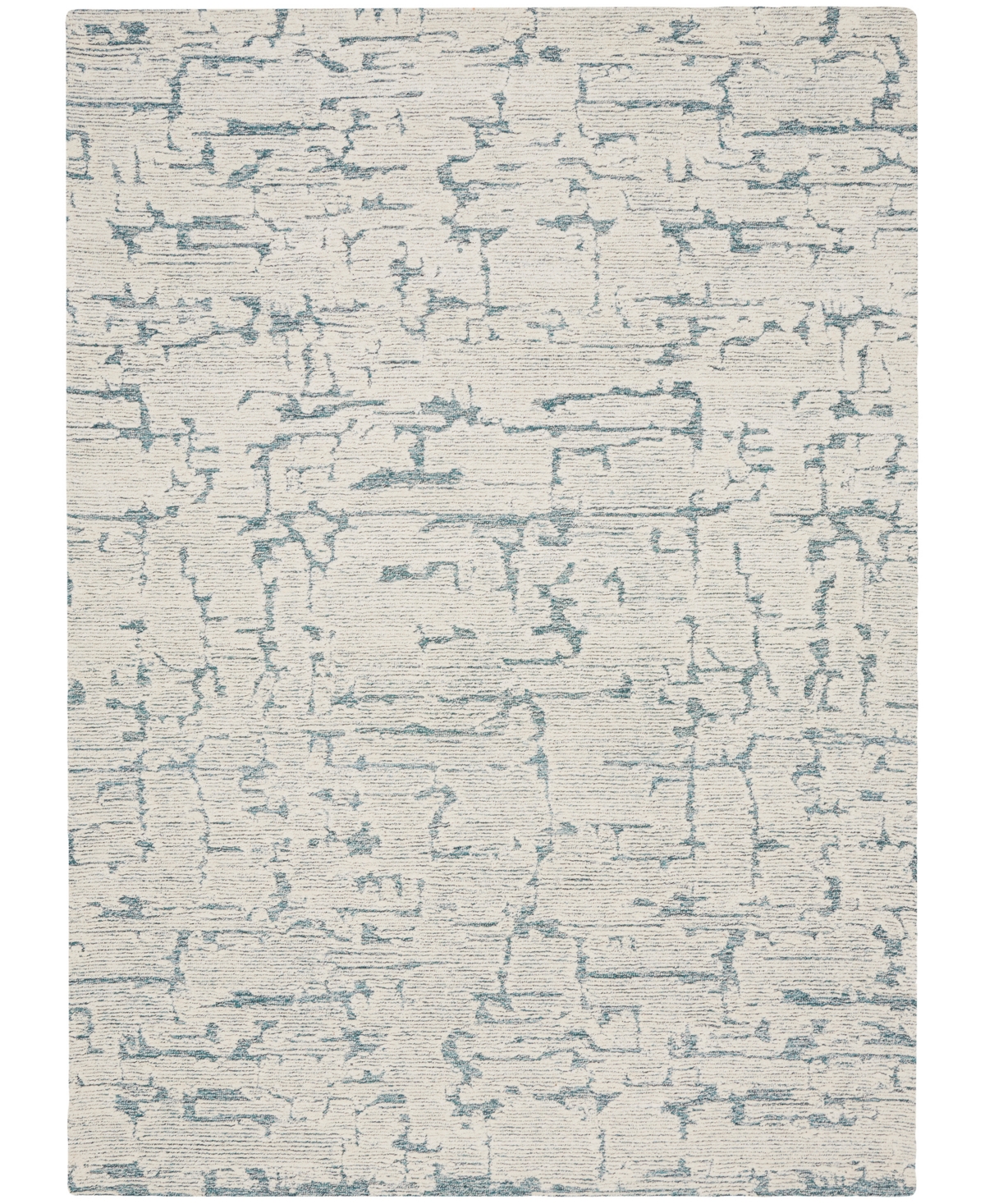 Calvin Klein Ck009 Sculptural Scl01 5'3in x 7'3in Area Rug - Teal