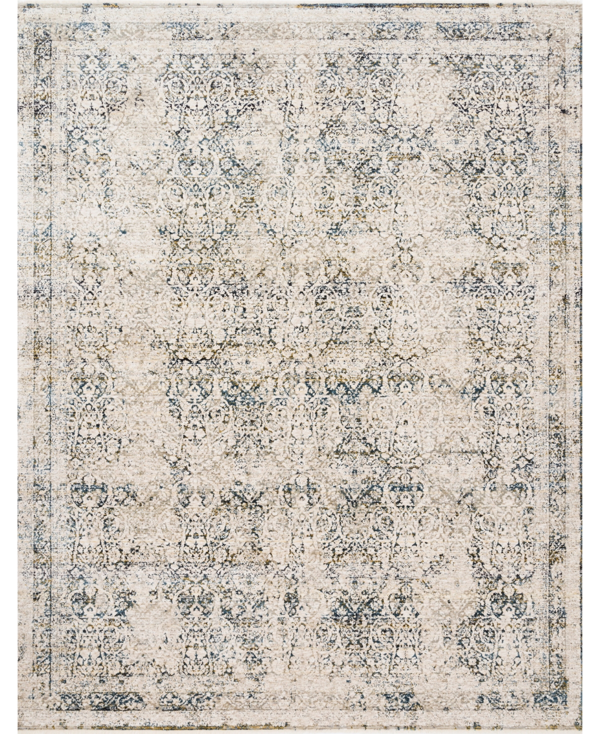 Loloi Theia The-01 3'7in x 5'2in Area Rug - Beige