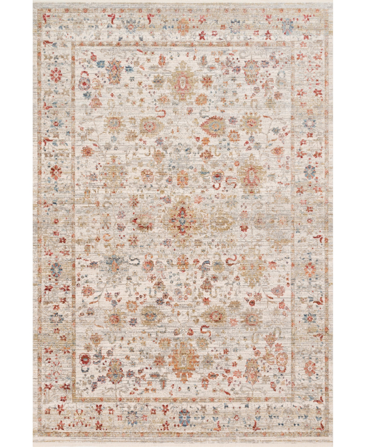 Loloi Claire Cla-05 7'10" X 10'2" Area Rug In Ivory