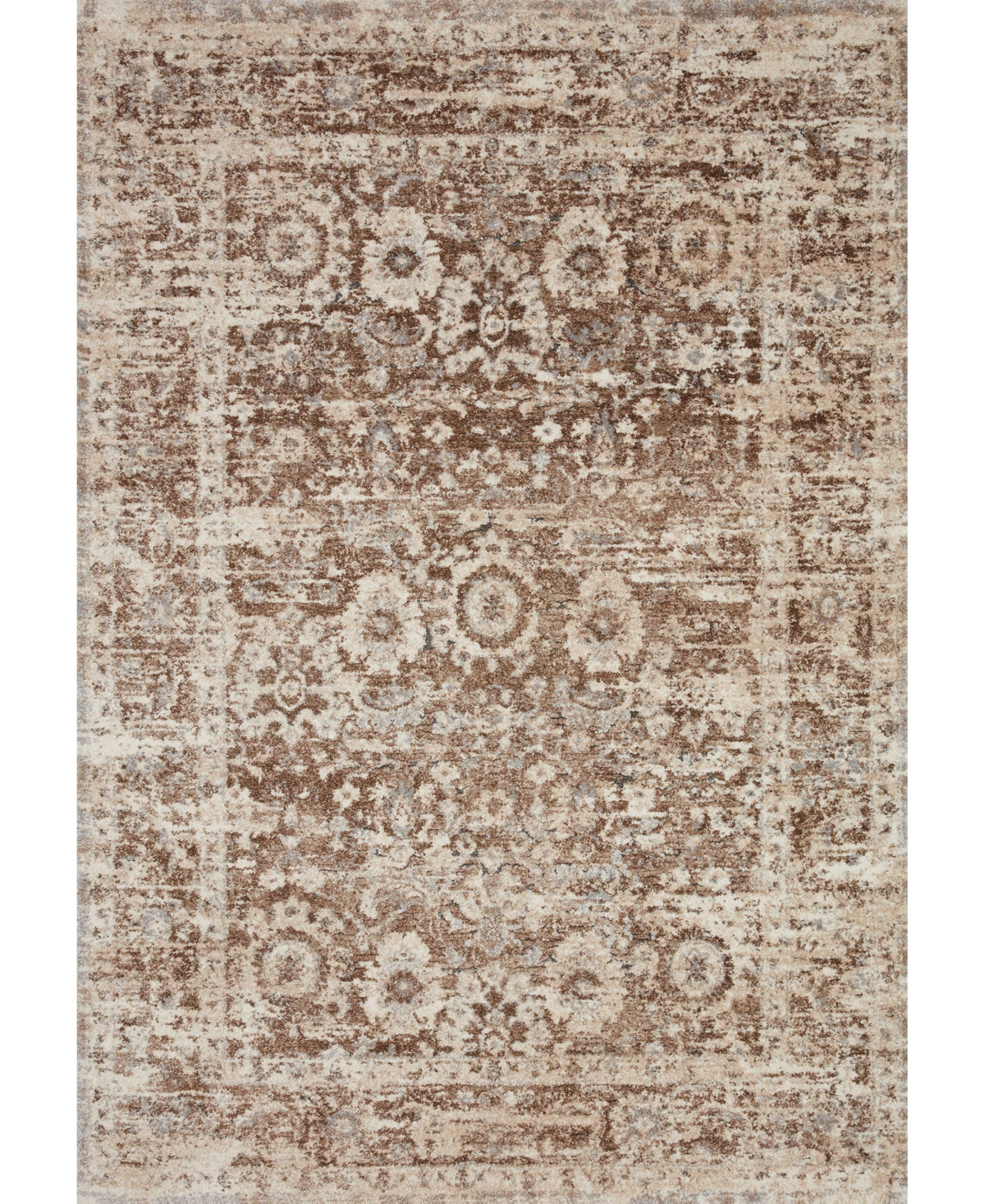 Loloi Theory Thy-06 7'10" X 10'10" Area Rug In Brown
