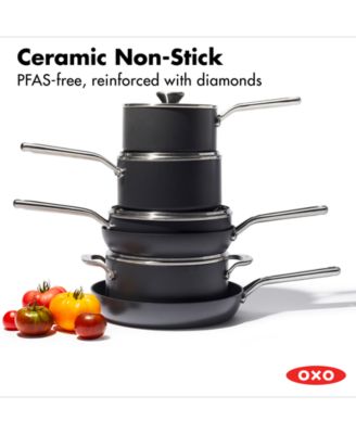Professional HA 10-Pc. Ceramic Nonstick Cookware Set