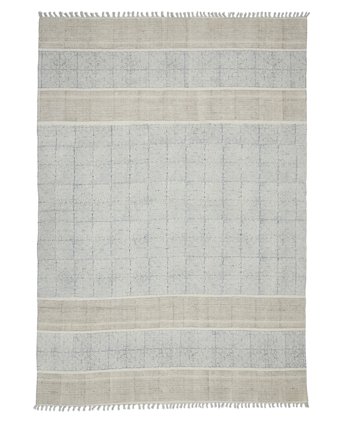 Amer Rugs Dune Dun-4 8'6in x 12' Area Rug - Bluestone
