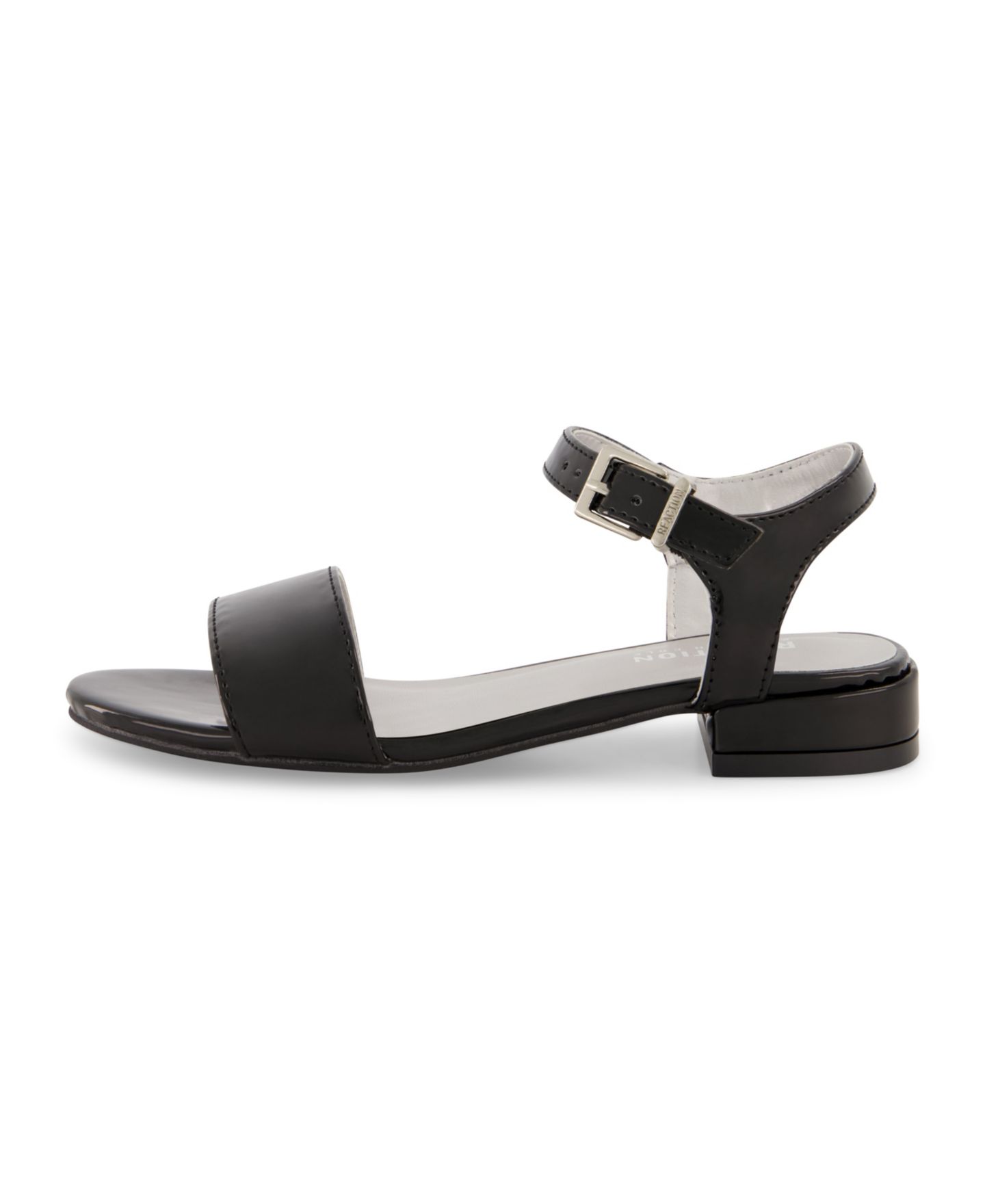 Сандалии Kenneth Cole New York Patent Dress Sandals для девочек, цвет: Чёрный — фото 6
