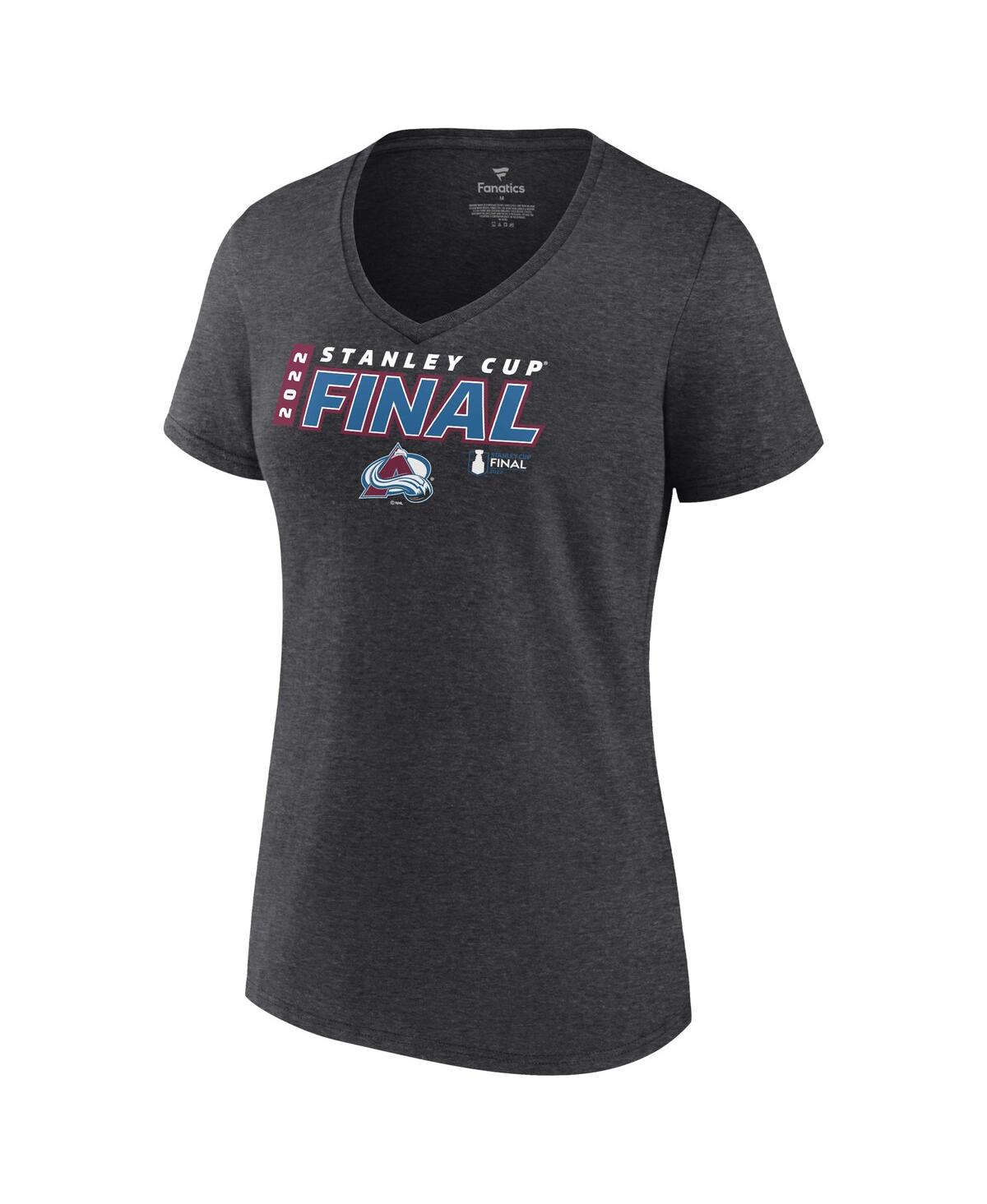 Fanatics Branded Heathered Charcoal Colorado Avalanche 2022 Stanley Cup Final Plus Size Own Goal Ros In Heathered Charcoal
