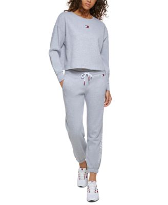 Tommy Hilfiger - Women's Fleece Cropped Sweatshirt