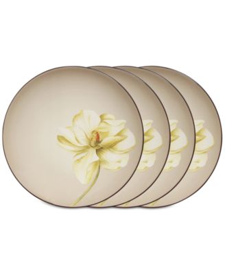 Colorwave Floral Accent Plates, Set of 4