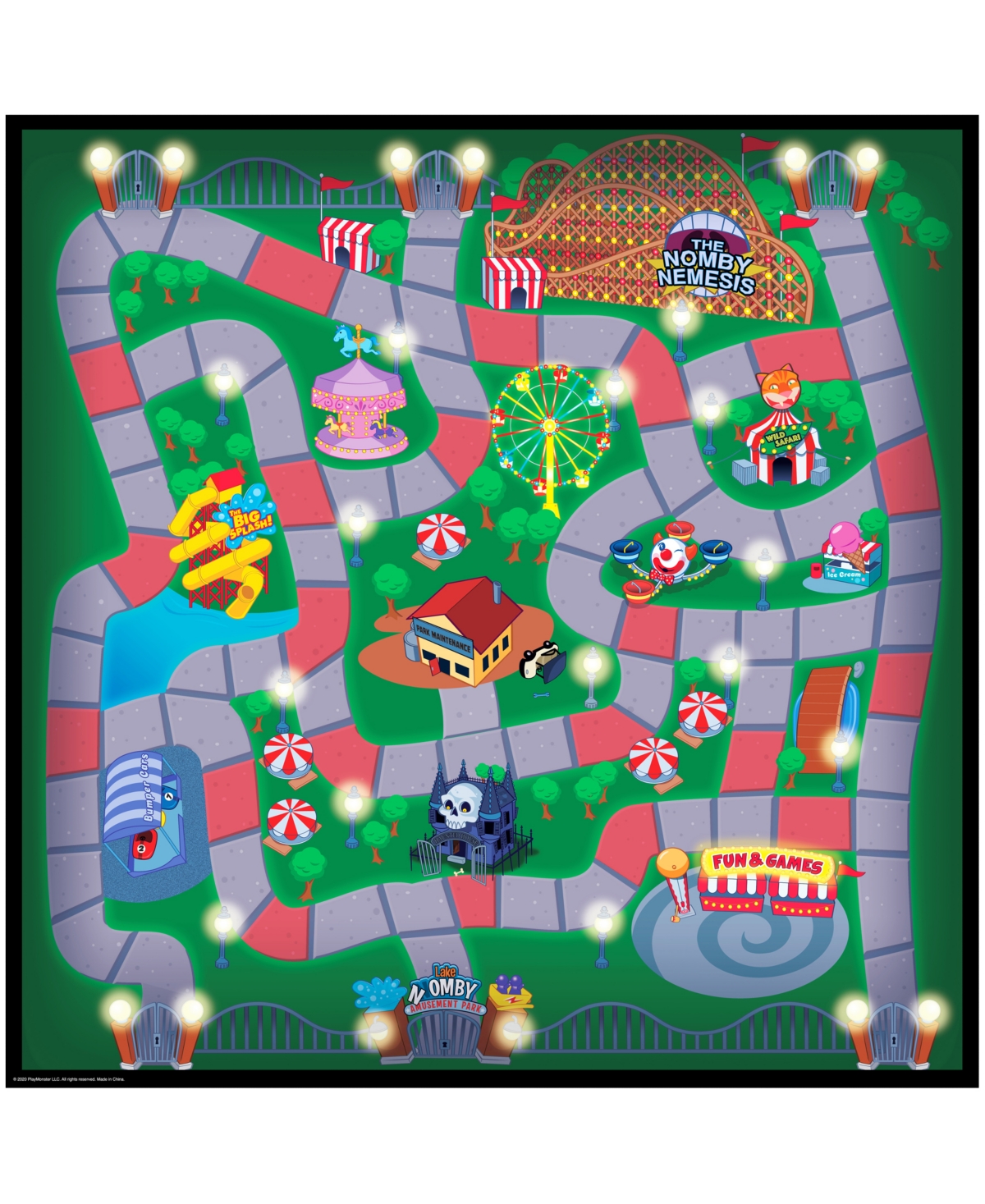 Playmonster Zombie Chase Set, 72 Piece In Multi