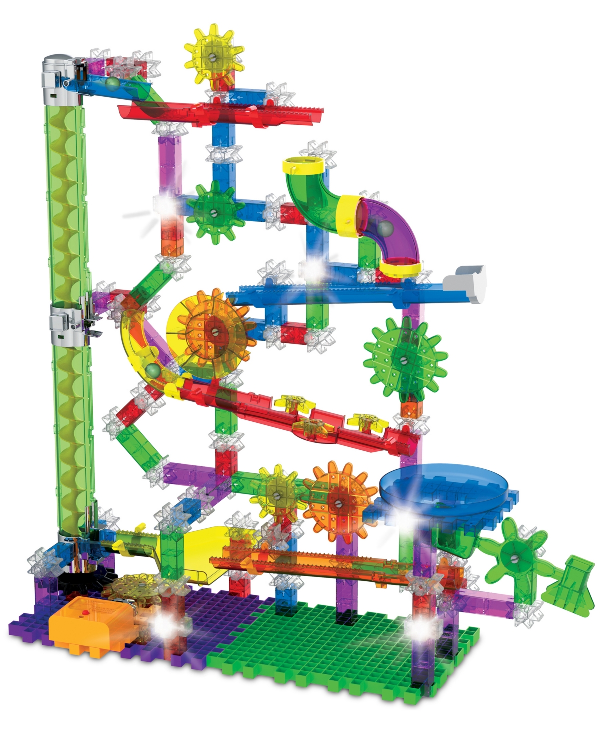 Shop The Learning Journey Techno Gears Marble Mania Extreme Glo Set, 226 Piece In Multi