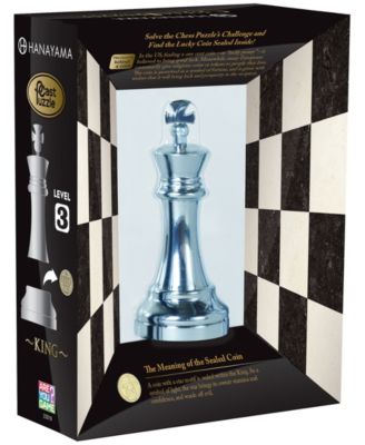 Hanayama Level 3 Cast Chess Puzzle - King