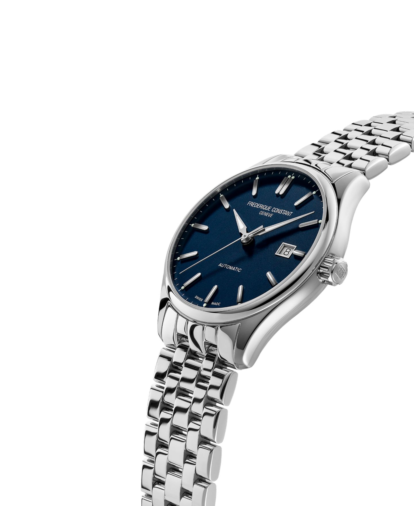 Мужские часы Frederique Constant Swiss Automatic Stainless Steel Bracelet Watch 40mm — фото 4