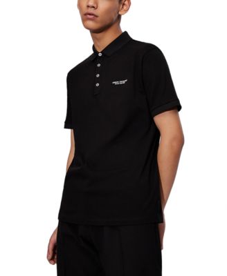 Men's Milano/New York Logo-Print Polo Shirt