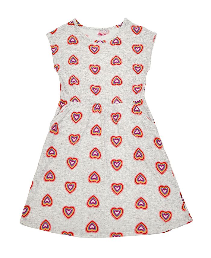 Epic Threads Big Girls Heart Pocket Dress Created For Macy s Macy s