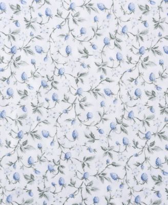 Laura Ashley Bramble Vine Cotton Sateen 4-Pc. Sheet Set, King