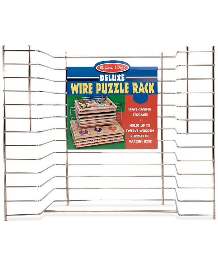 Melissa and Doug - Kids' Deluxe Wire Puzzle Rack