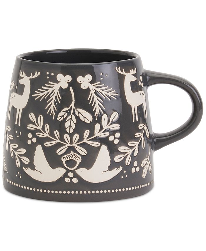 Tabletops Unlimited Winter Forest Mug, Set of 2 Macy's