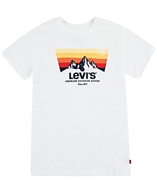 Big Boys Mountain Batwing Graphic T-shirt