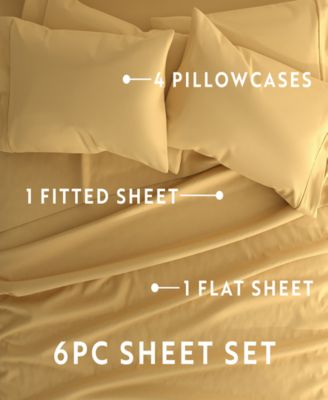 Solids in Style 6-Pc. Sheet Set, Full