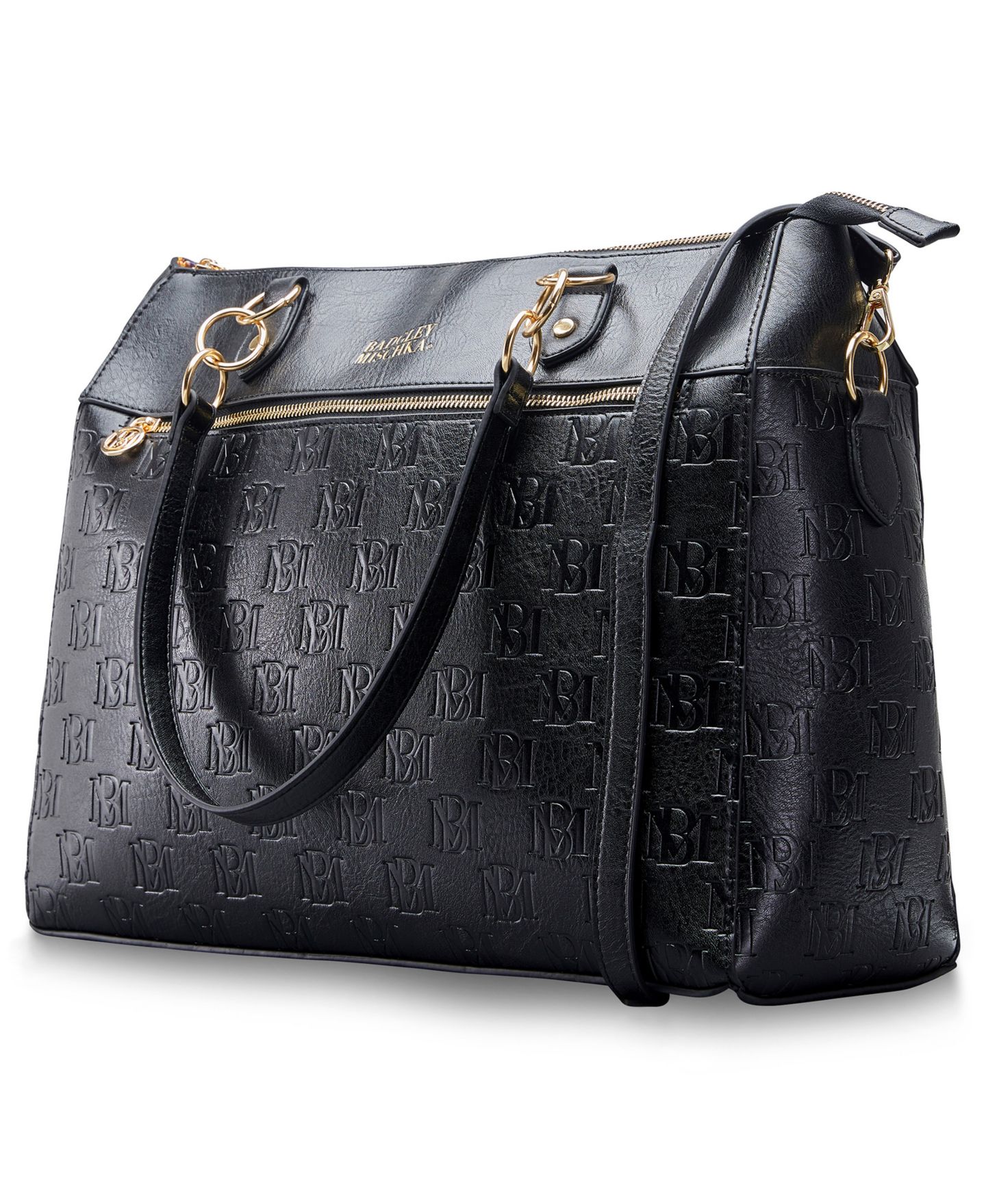 Сумка Badgley Mischka Madaly 17" Travel Tote, цвет: Чёрный — фото 5