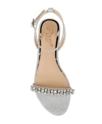 Women's Daria Rhinestone Embellished Evening Flat Sandals