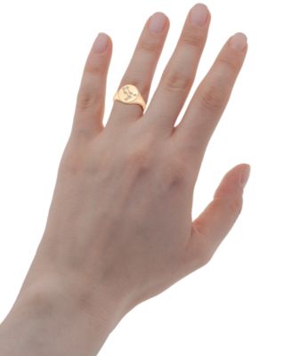 Diamond Gemini Constellation Ring (1/20 ct. t.w.) in 10k Gold, Created for Macy's