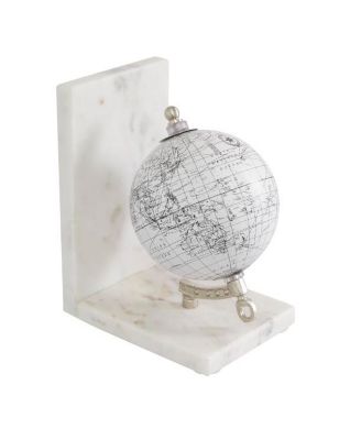 Marble Contemporary Bookends, Set of 2