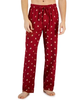 Club Room Men's Plaid Flannel Pajama Pants, Created for Macy's