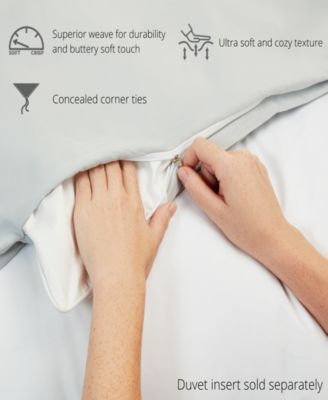 Elegant Designs Patterned Duvet Cover Set, Full/Queen