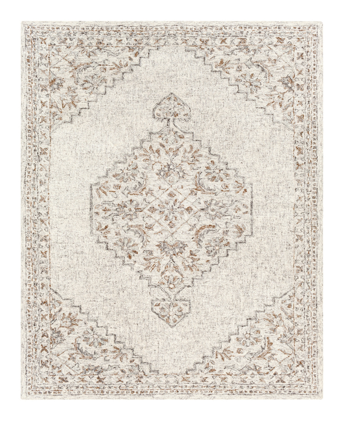 Surya Symphony Shy-2302 8' x 10' Area Rug - Silver-Tone