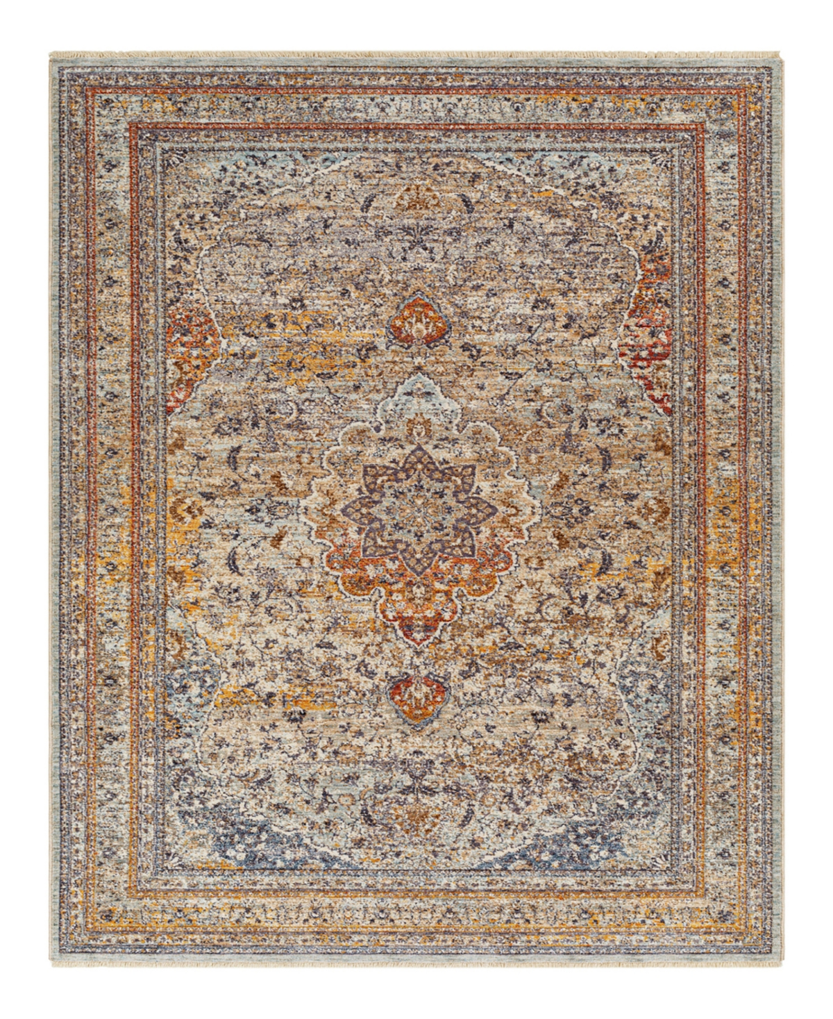 Surya Misterio Mst-2309 5' x 7'8in Area Rug - Beige
