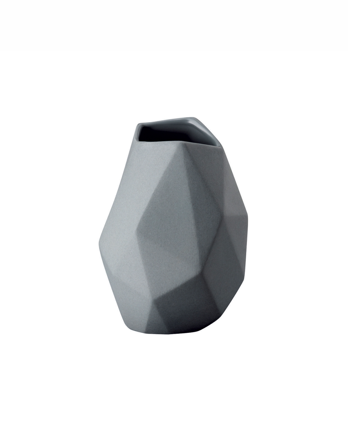 Rosenthal Surface Lava Mini Vase In Dark Gray