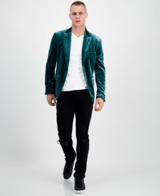 velvet blazer mens macys