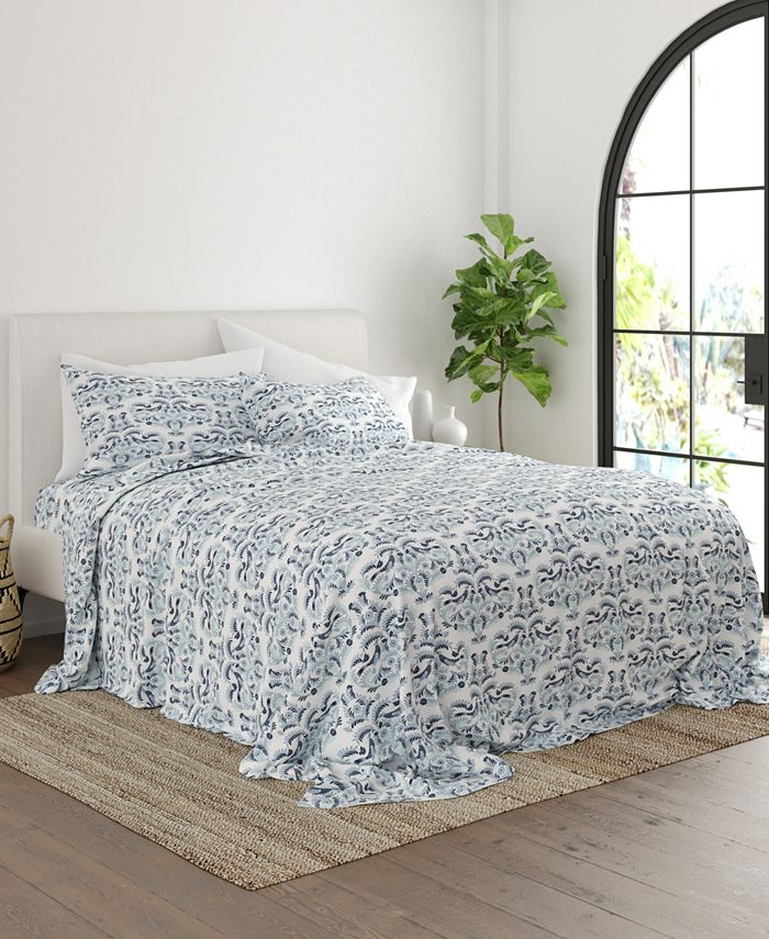 ienjoy Home Home Collection Premium Ultra Soft Chambray Style Pattern 3