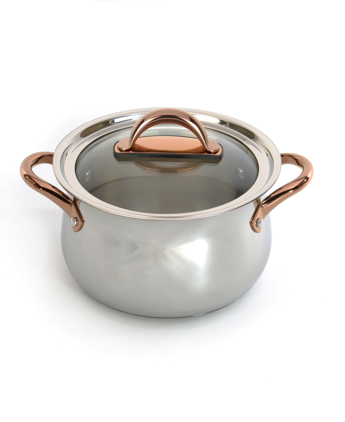 Ouro Casserole with Glass Lid, 8