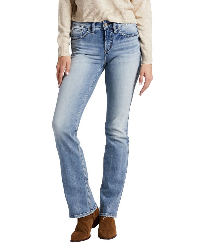 Silver Jeans Co. Suki Mid Rise Slim Bootcut Jeans - Macy's