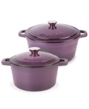 Martha Stewart Collection Enameled Cast Iron 2-Qt. Round Covered Dutch Oven  $22.50 (Reg. $99.99) at Macy's