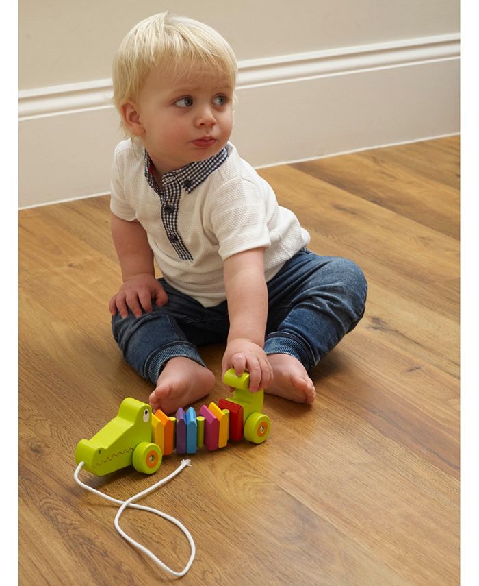 Orange Tree Toys Crocodile Pull Along Macy's