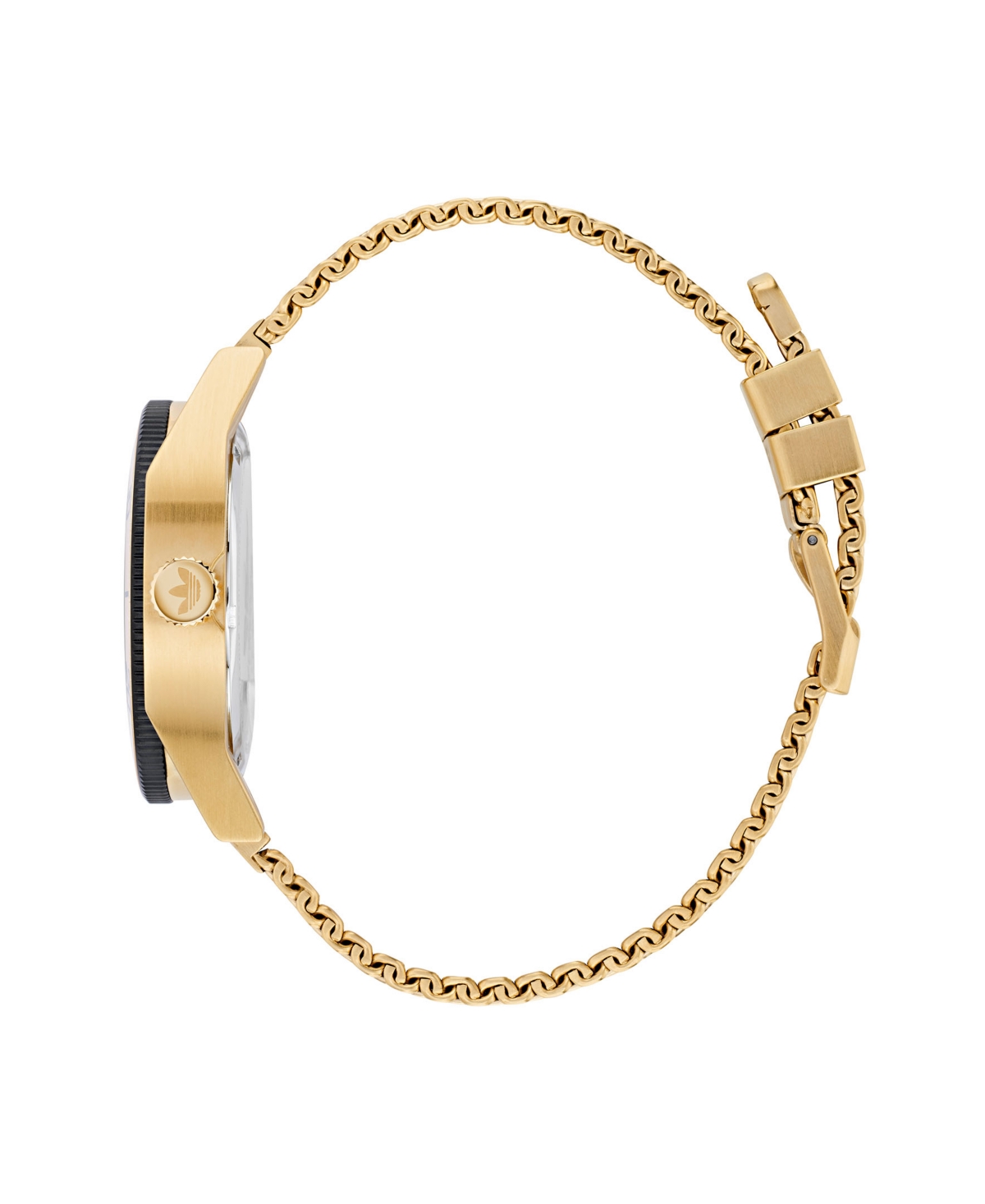 adidas Unisex Three Hand Edition Two Gold-Tone Mesh Strap Watch 42mm - Gold-Tone