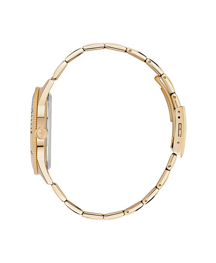 Legacy Addison Stainless Steel Bracelet Watch 23mm in Gold