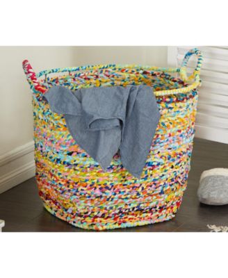 Eclectic Storage Basket, 23" x 18"